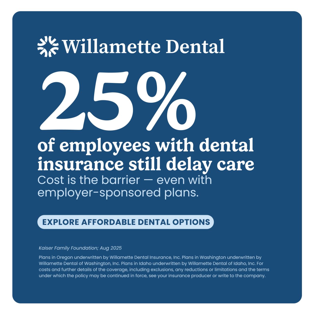Willamette Dental ad