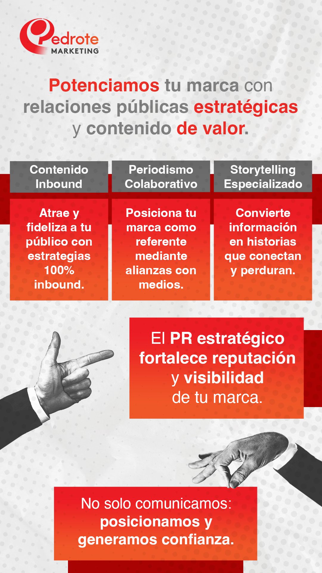 Pedrote Marketing ad