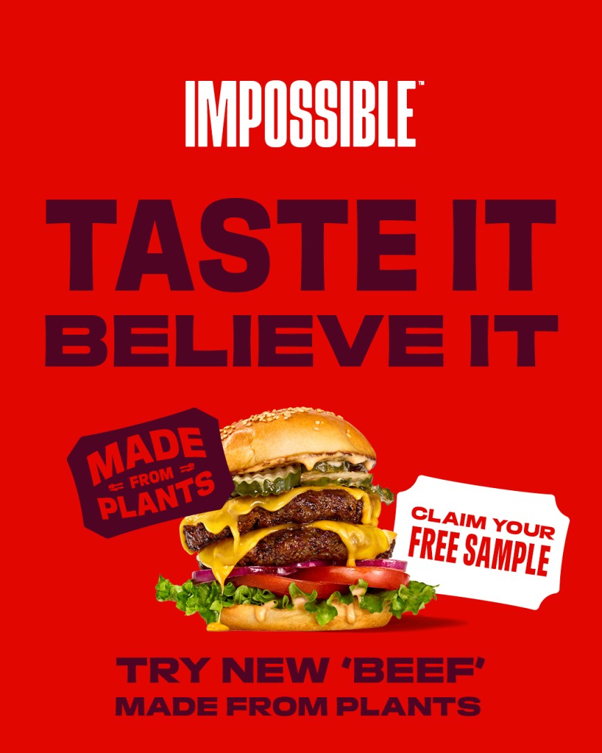 Impossible Foods ad