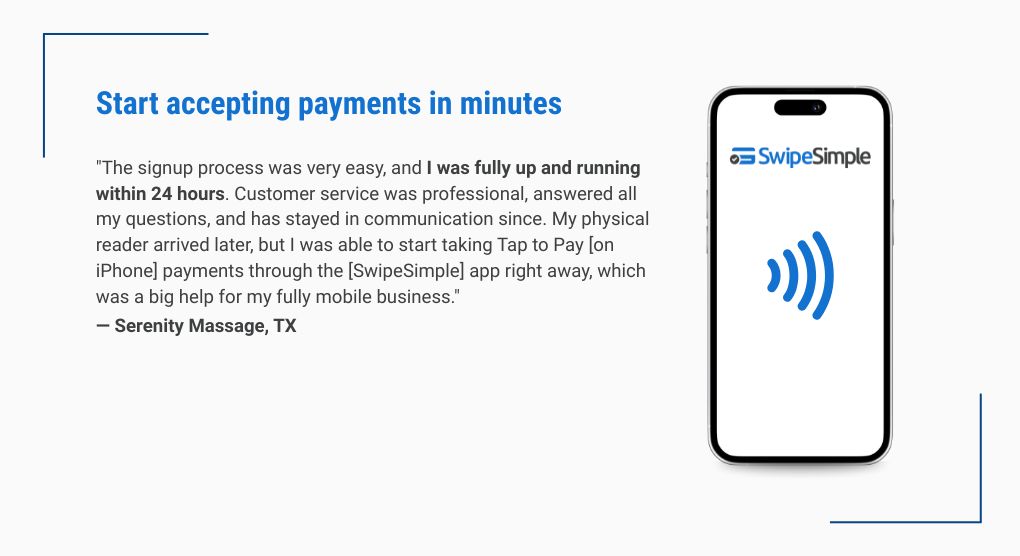 SwipeSimple ad