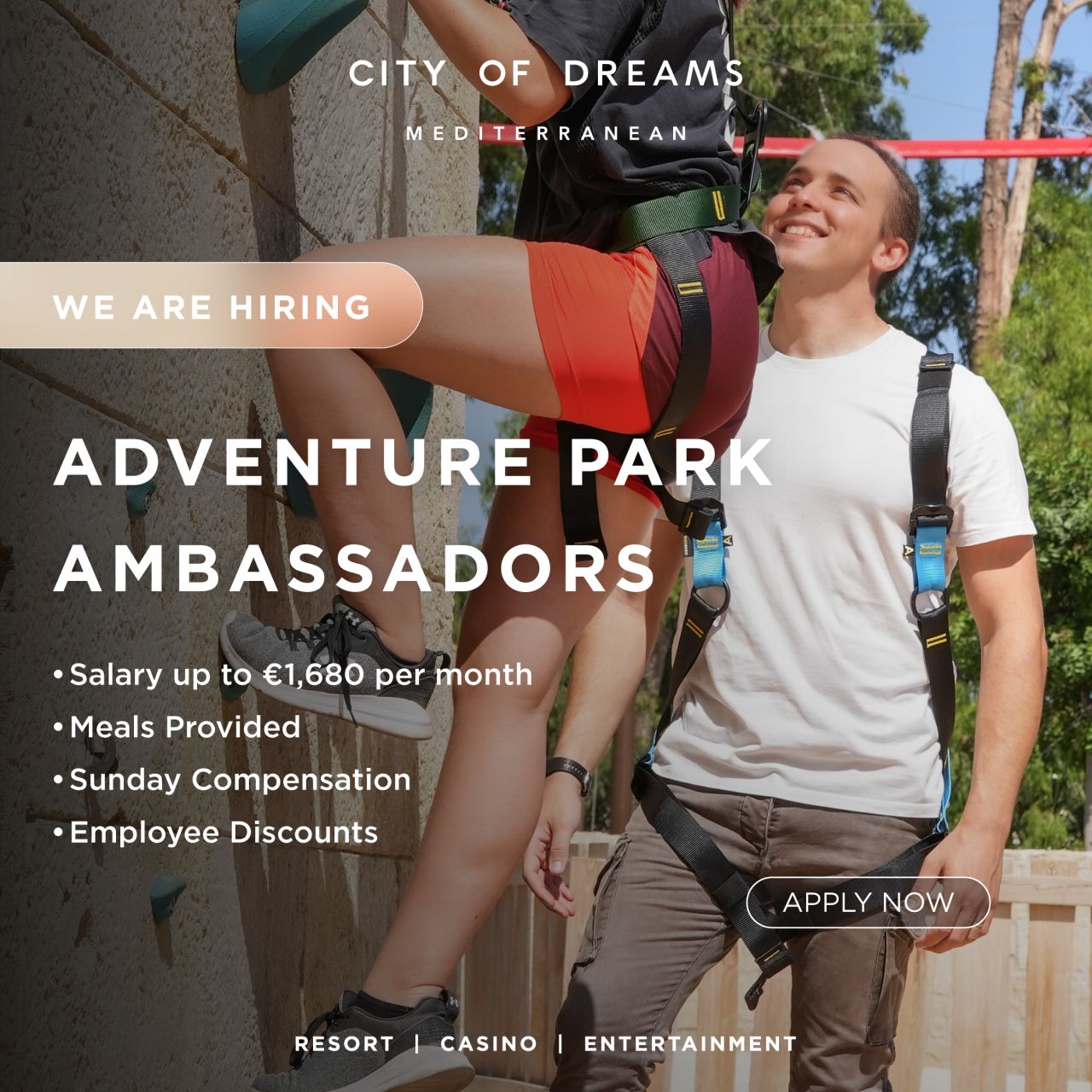 City of Dreams Mediterranean ad