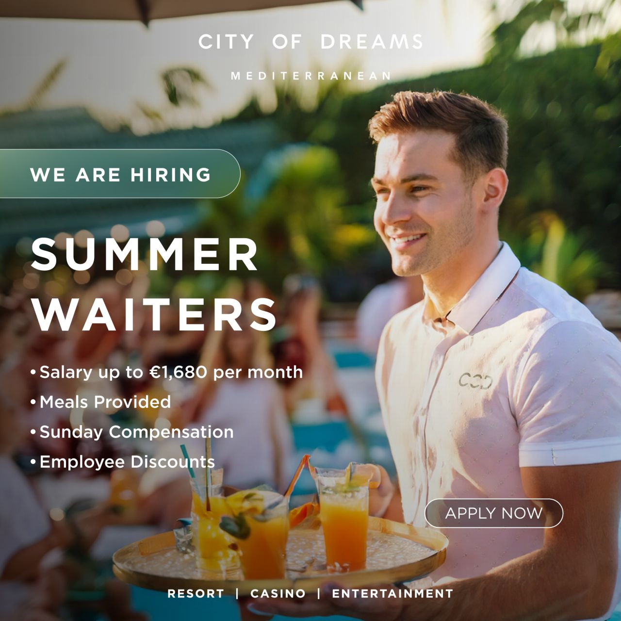 City of Dreams Mediterranean ad