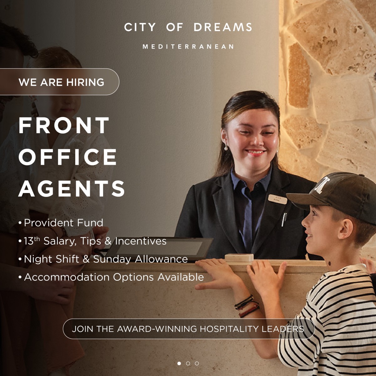 City of Dreams Mediterranean ad