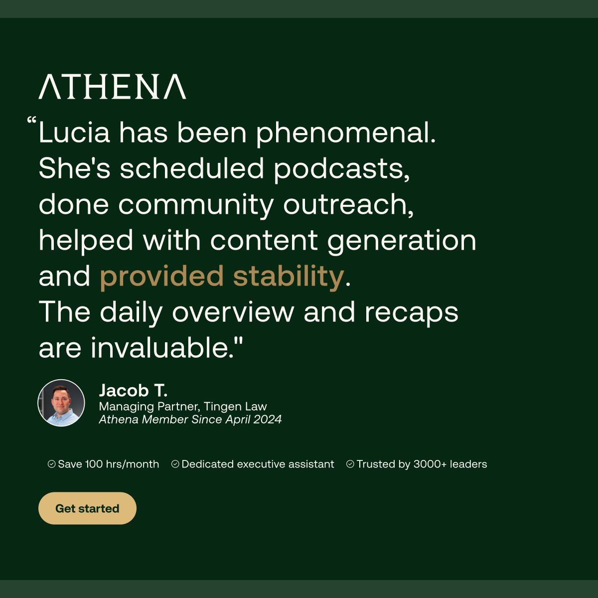 Athena ad