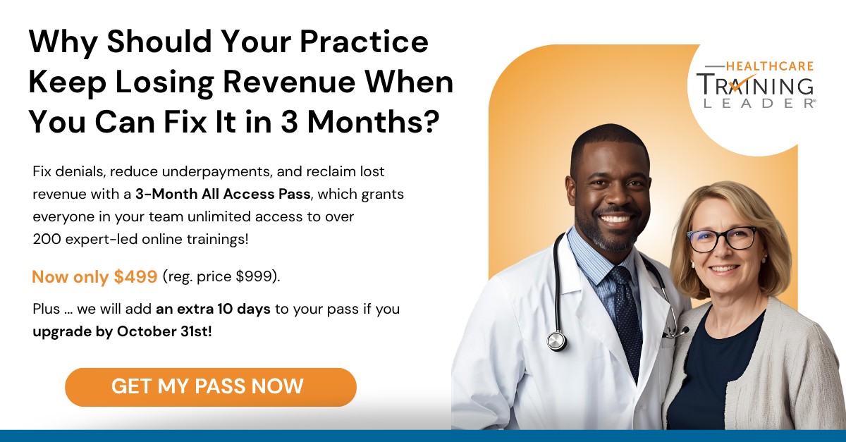Healthcare Training Leader ad