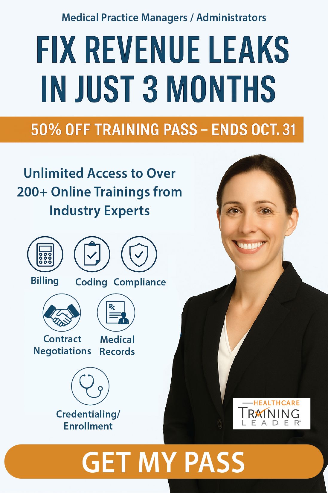 Healthcare Training Leader ad