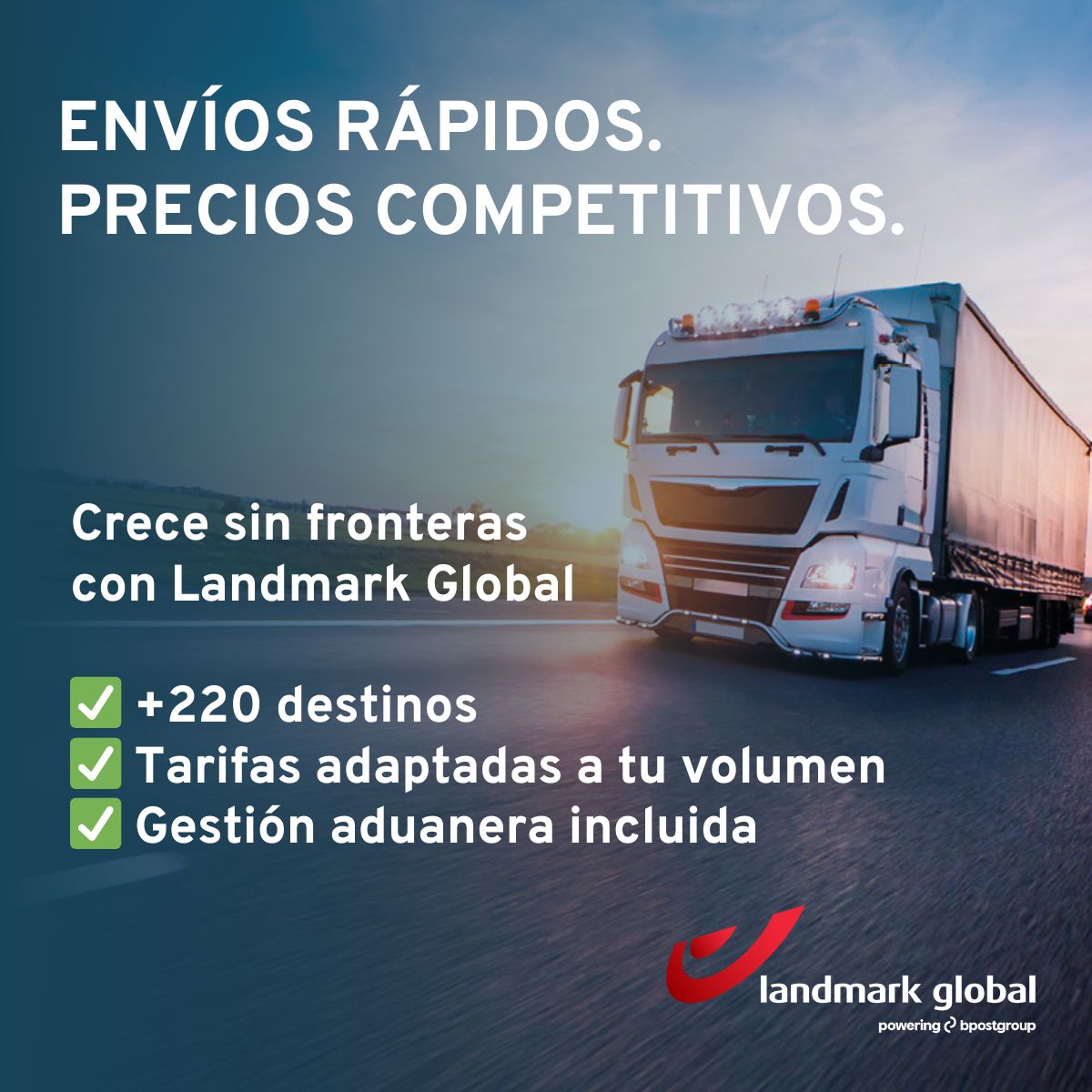 Landmark Global ad