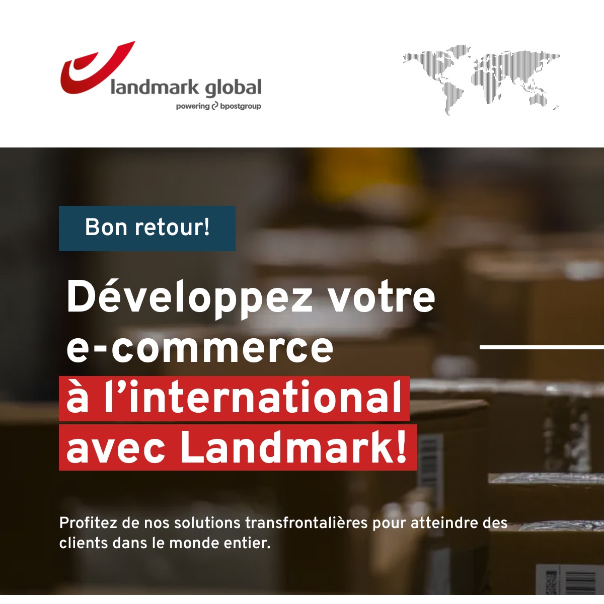 Landmark Global ad