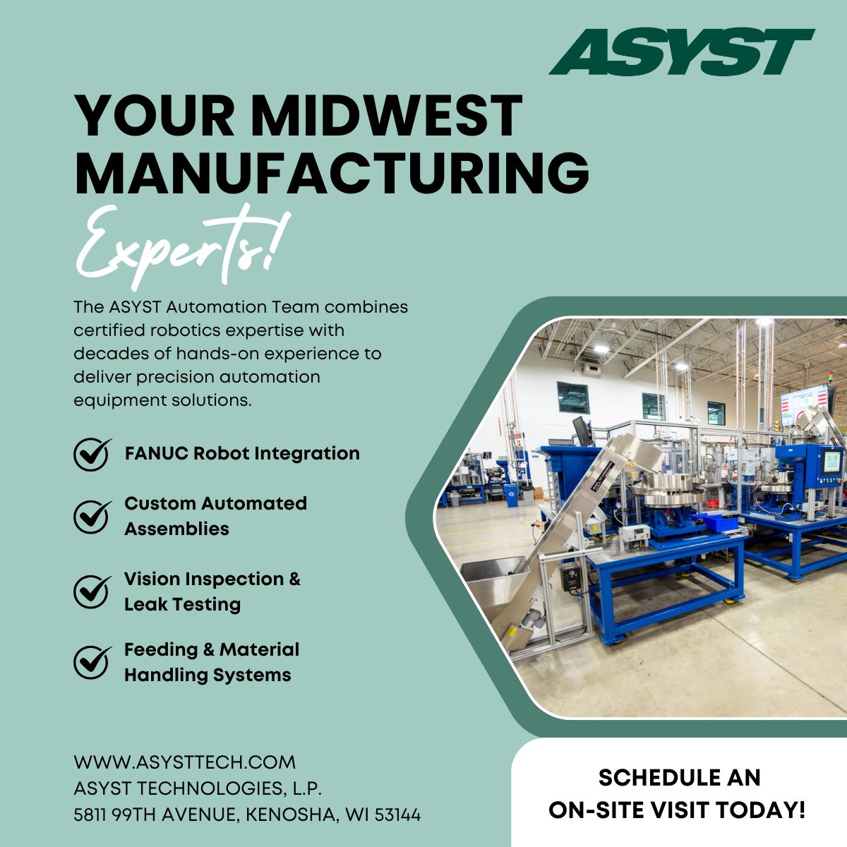 ASYST Technologies, L.P. ad