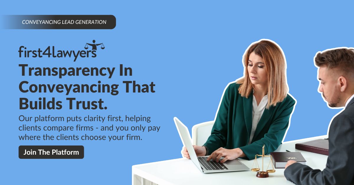 First4Lawyers Ltd ad
