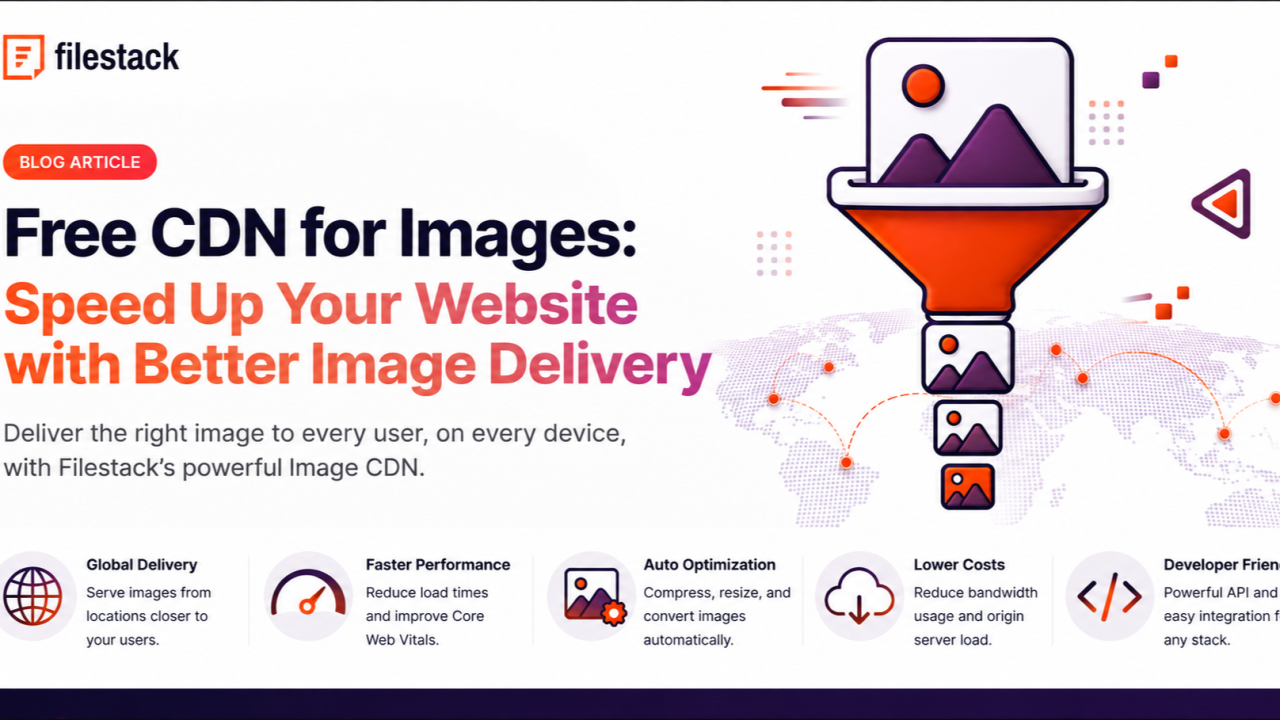 Filestack ad