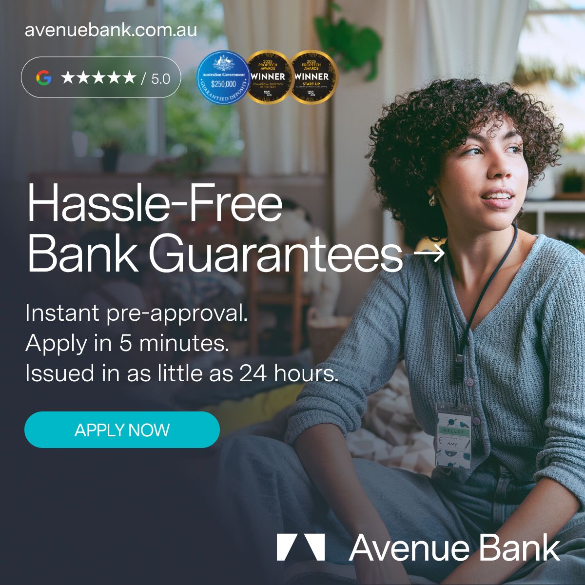 Avenue Bank ad