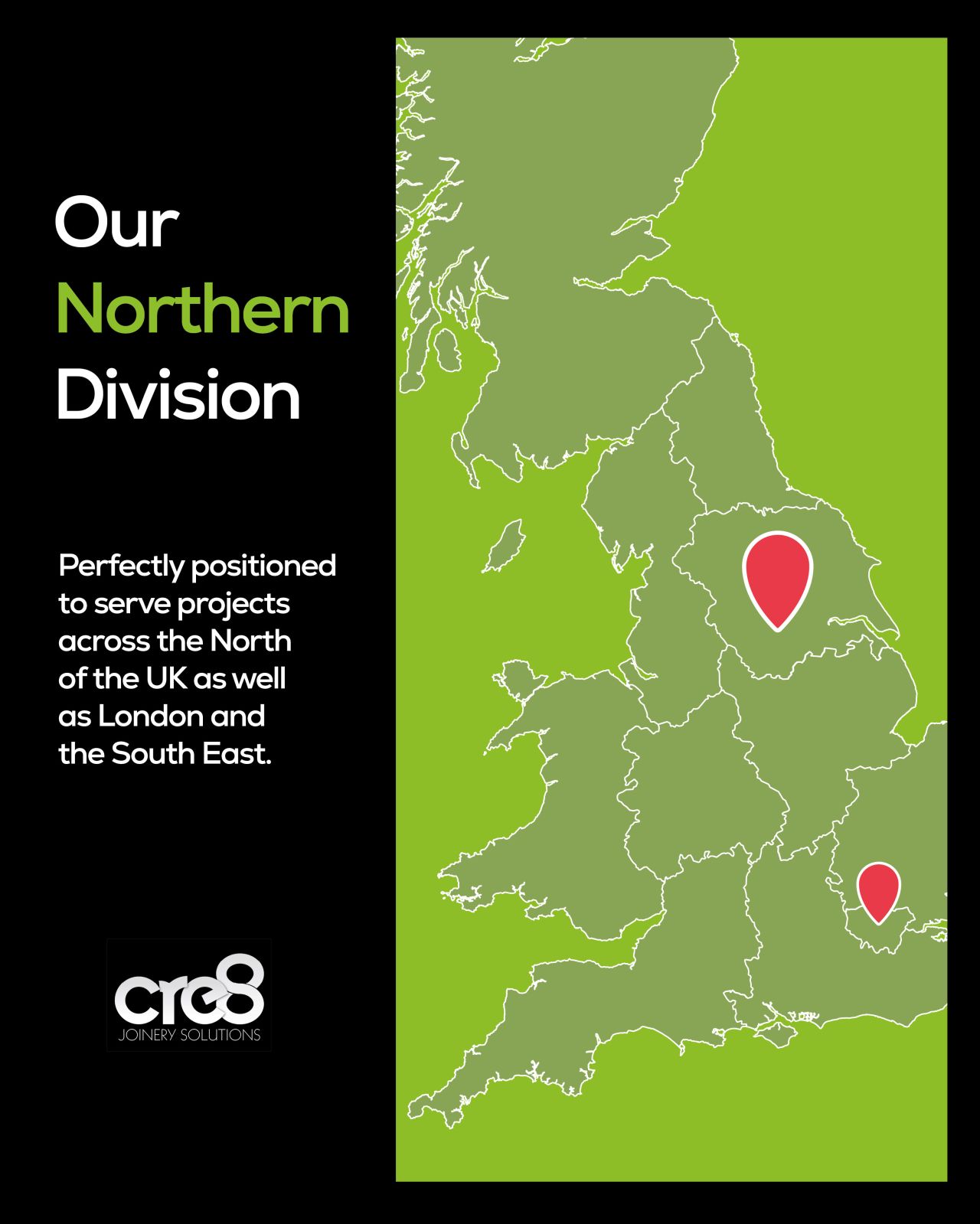 Cre8 Joinery Solutions ad
