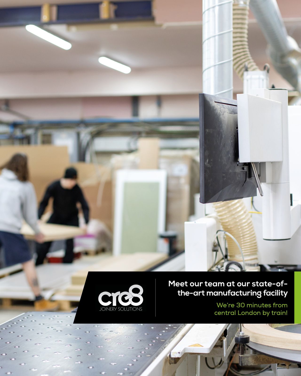 Cre8 Joinery Solutions ad