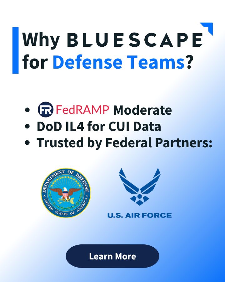 Bluescape ad