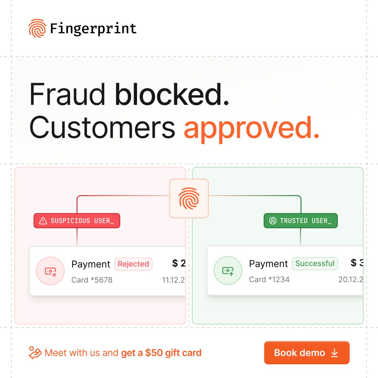 Fingerprint ad