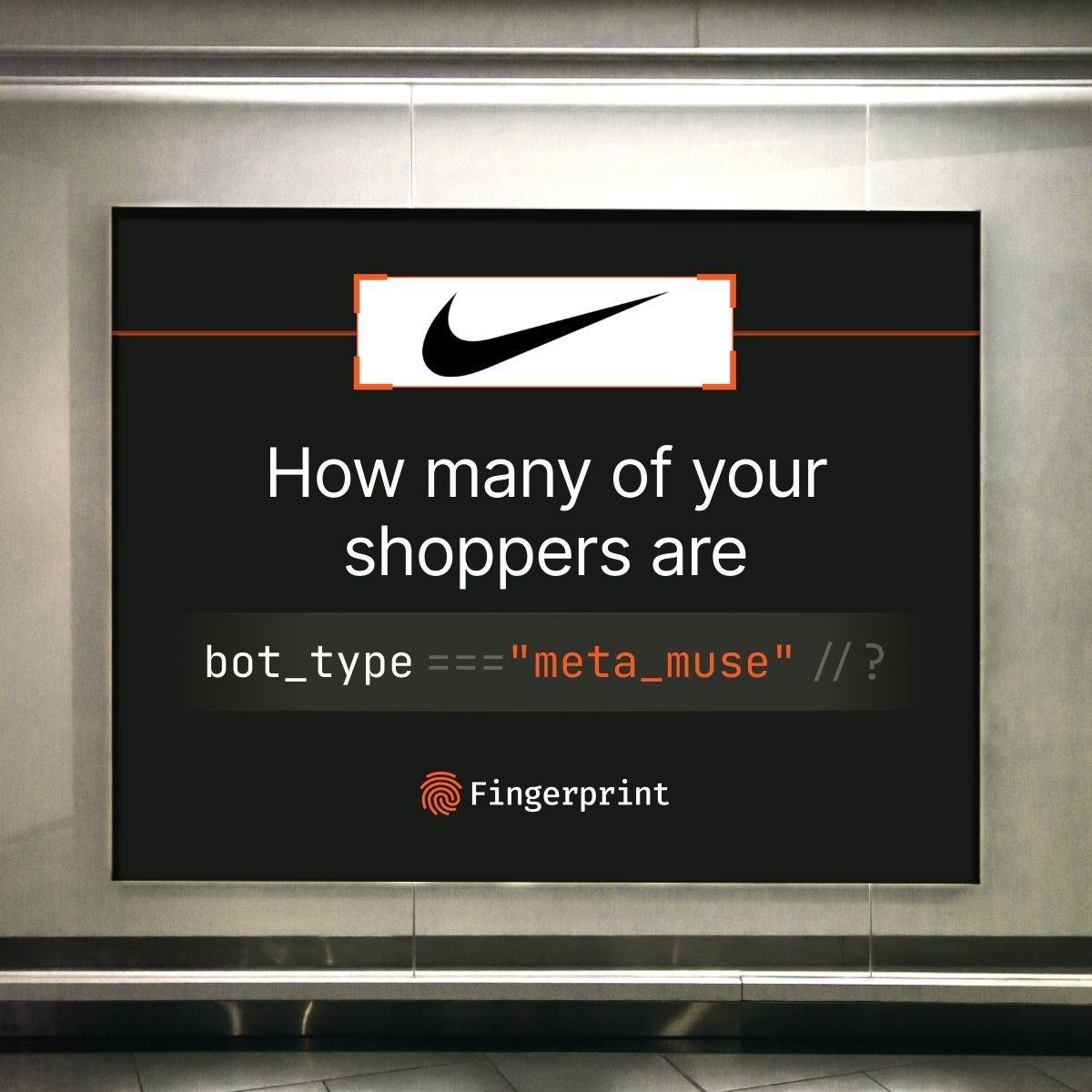 Fingerprint ad