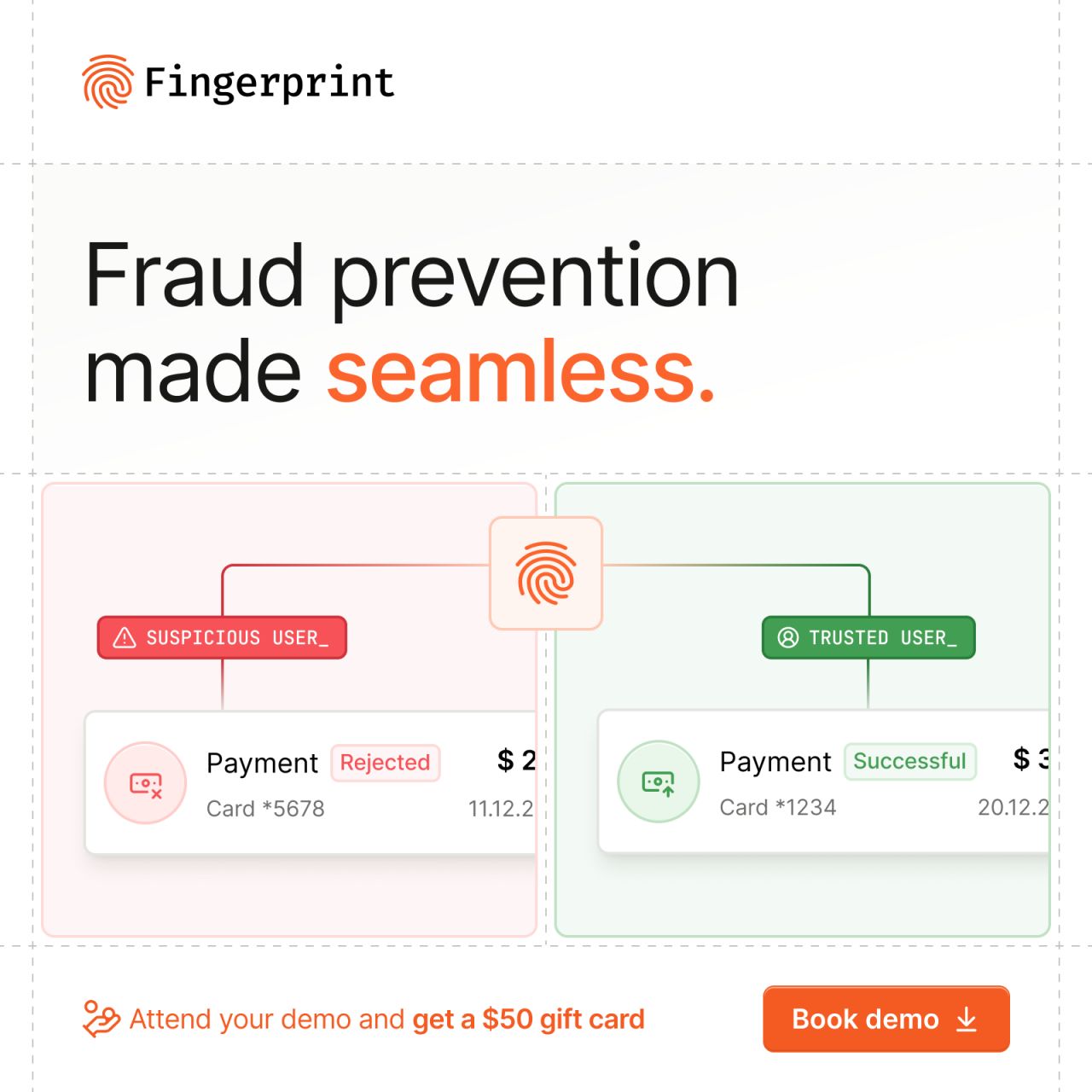 Fingerprint ad