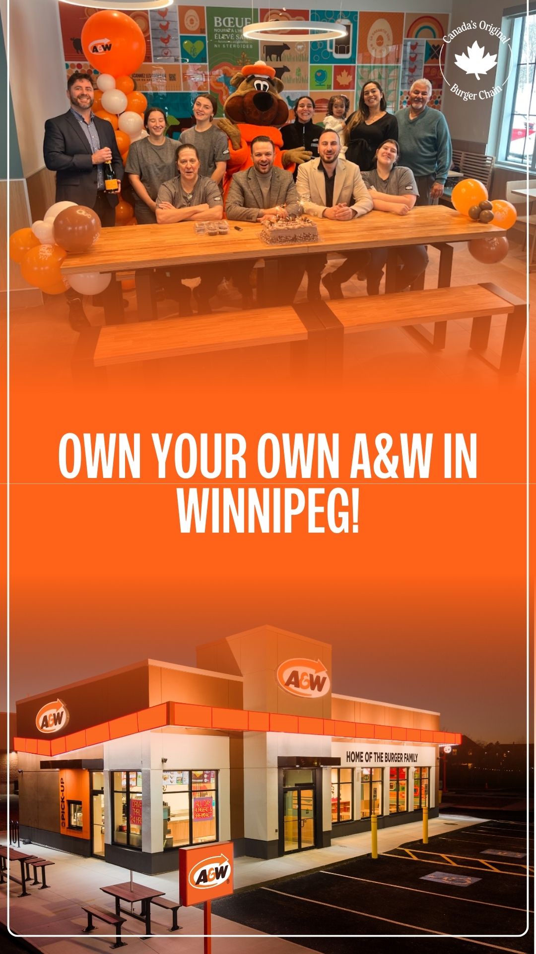 A&W Food Services of Canada Inc. ad
