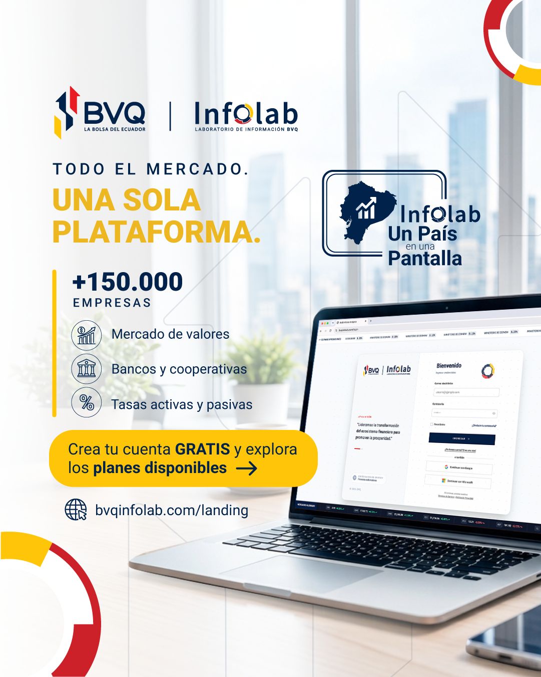 Bolsa de Valores Quito ad