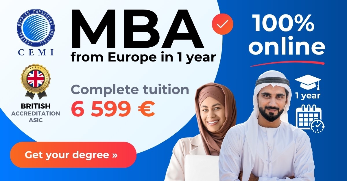 CEMI MBA Studies s.r.o. ad