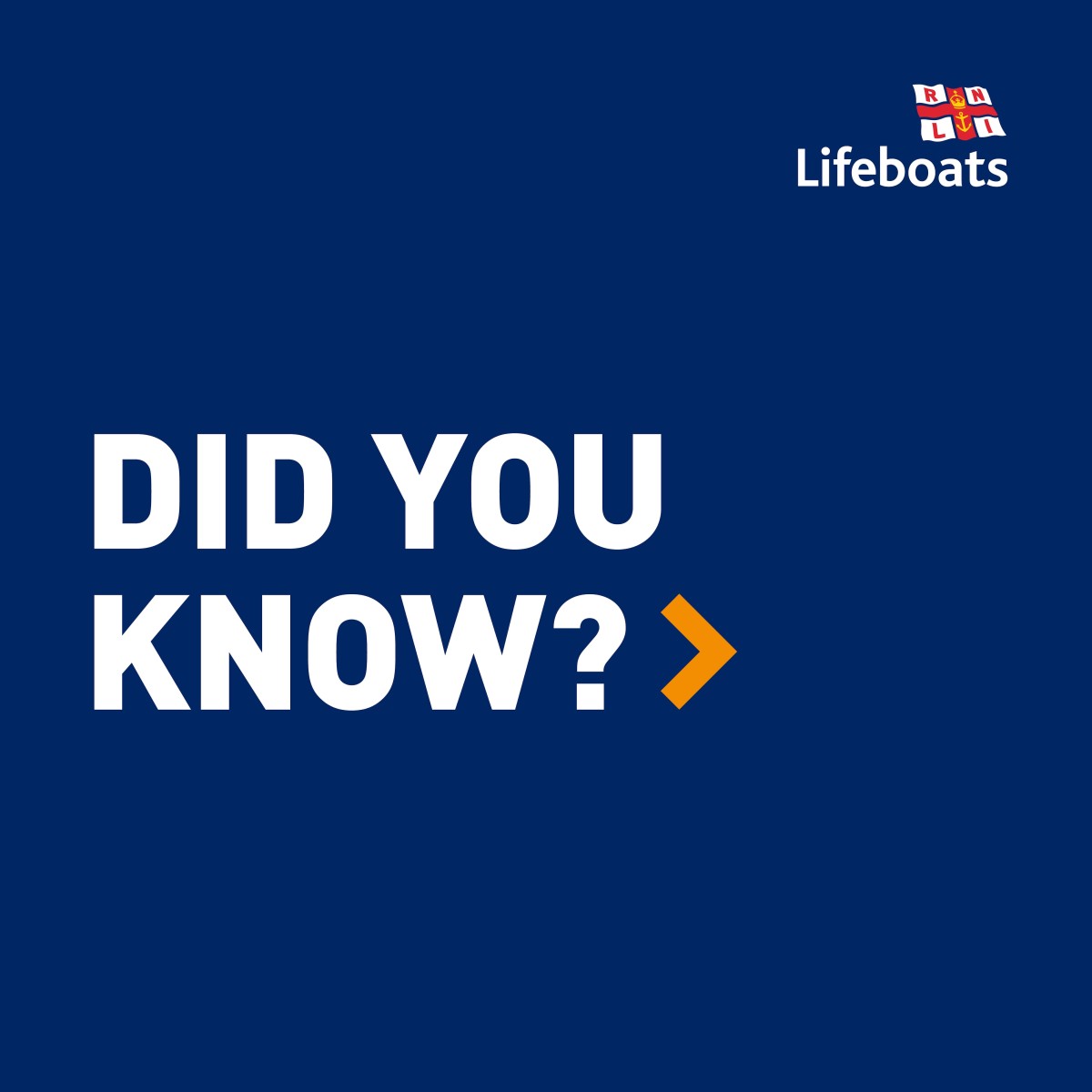 RNLI ad