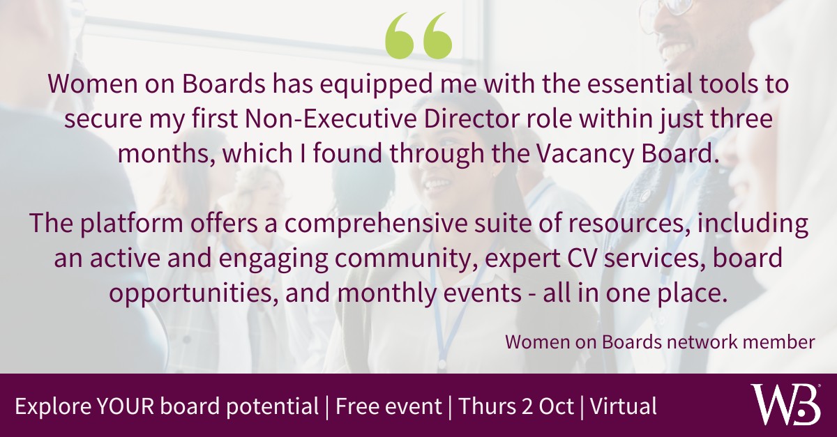 Enter the Boardroom Community ad