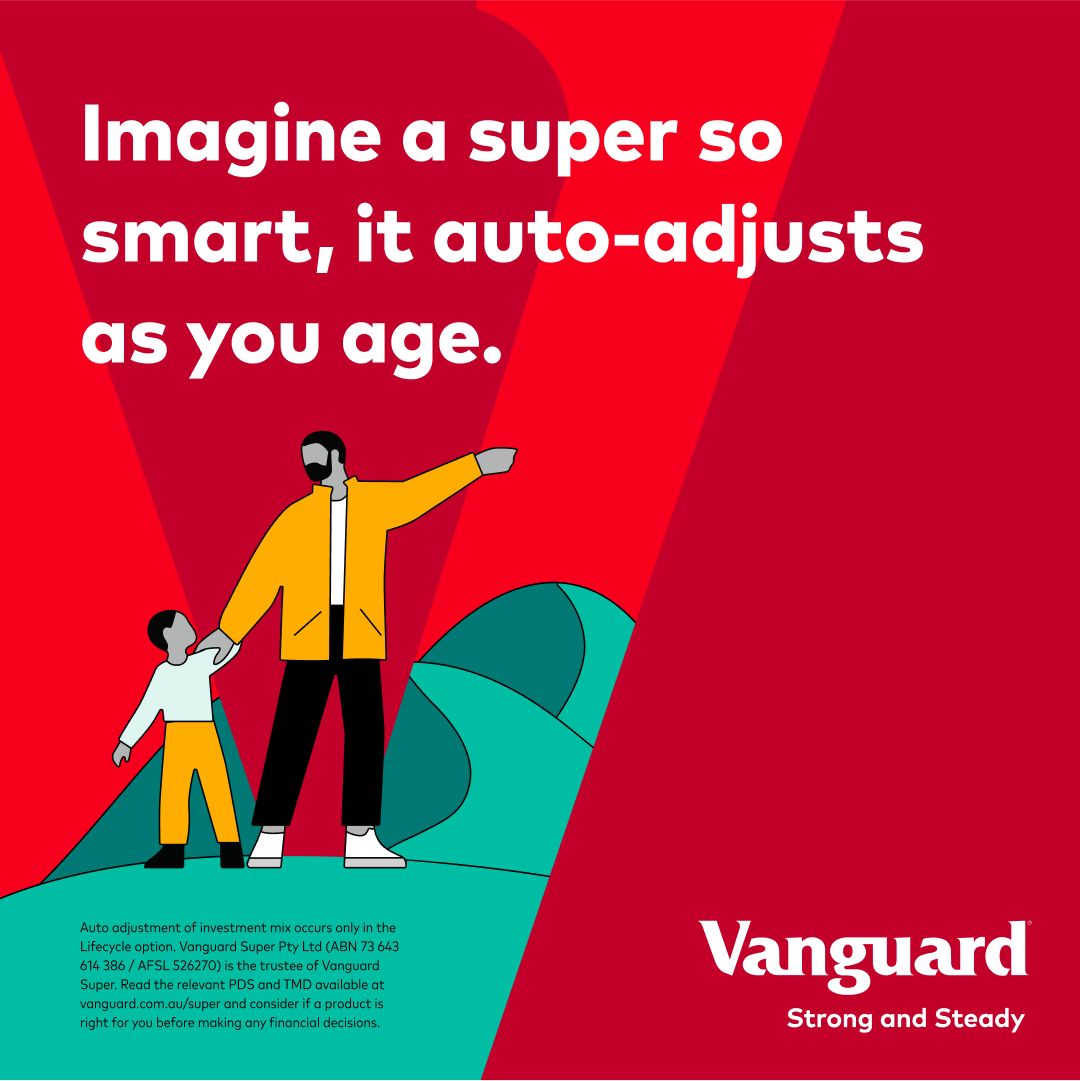 Vanguard Australia ad