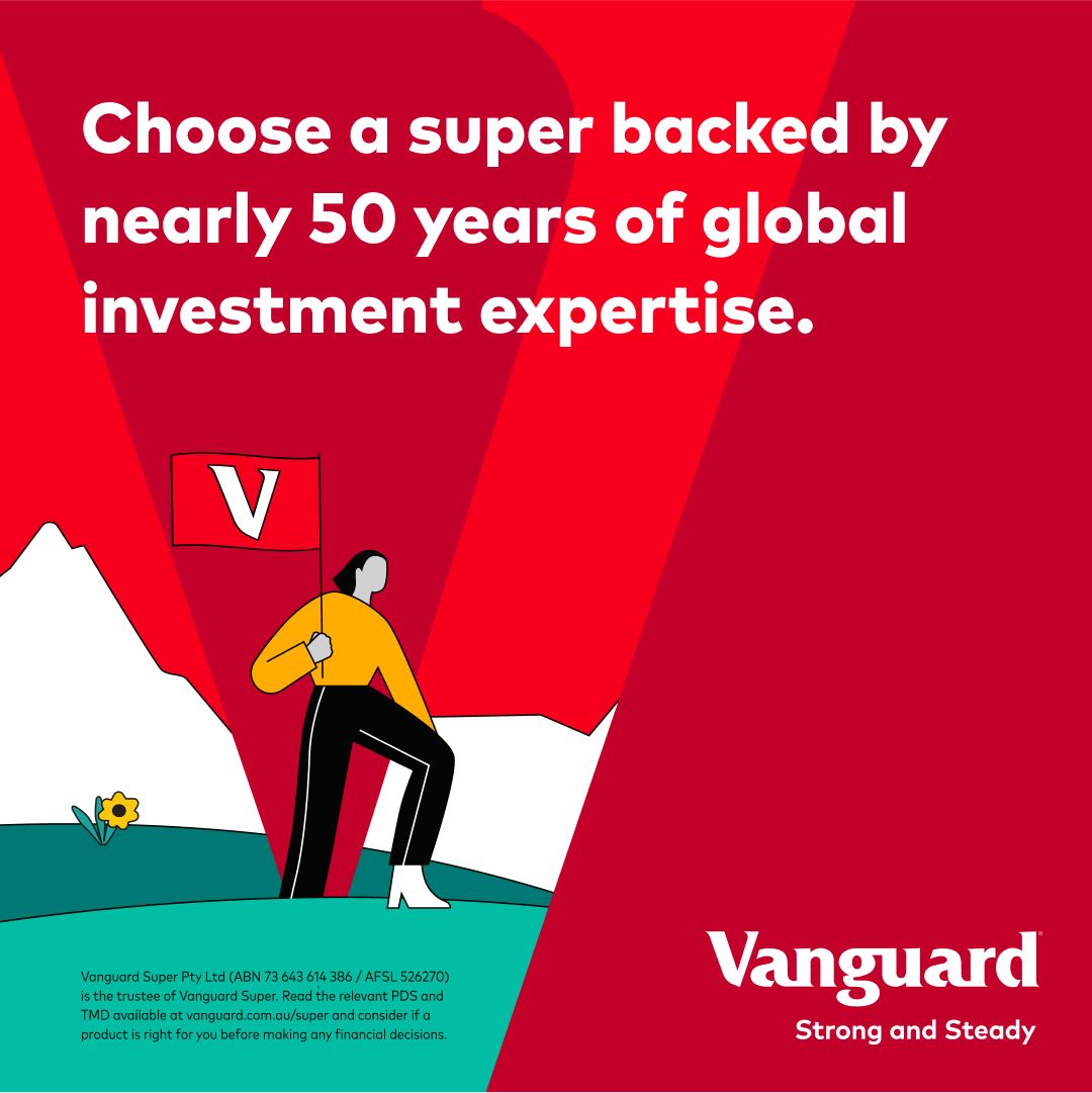 Vanguard Australia ad