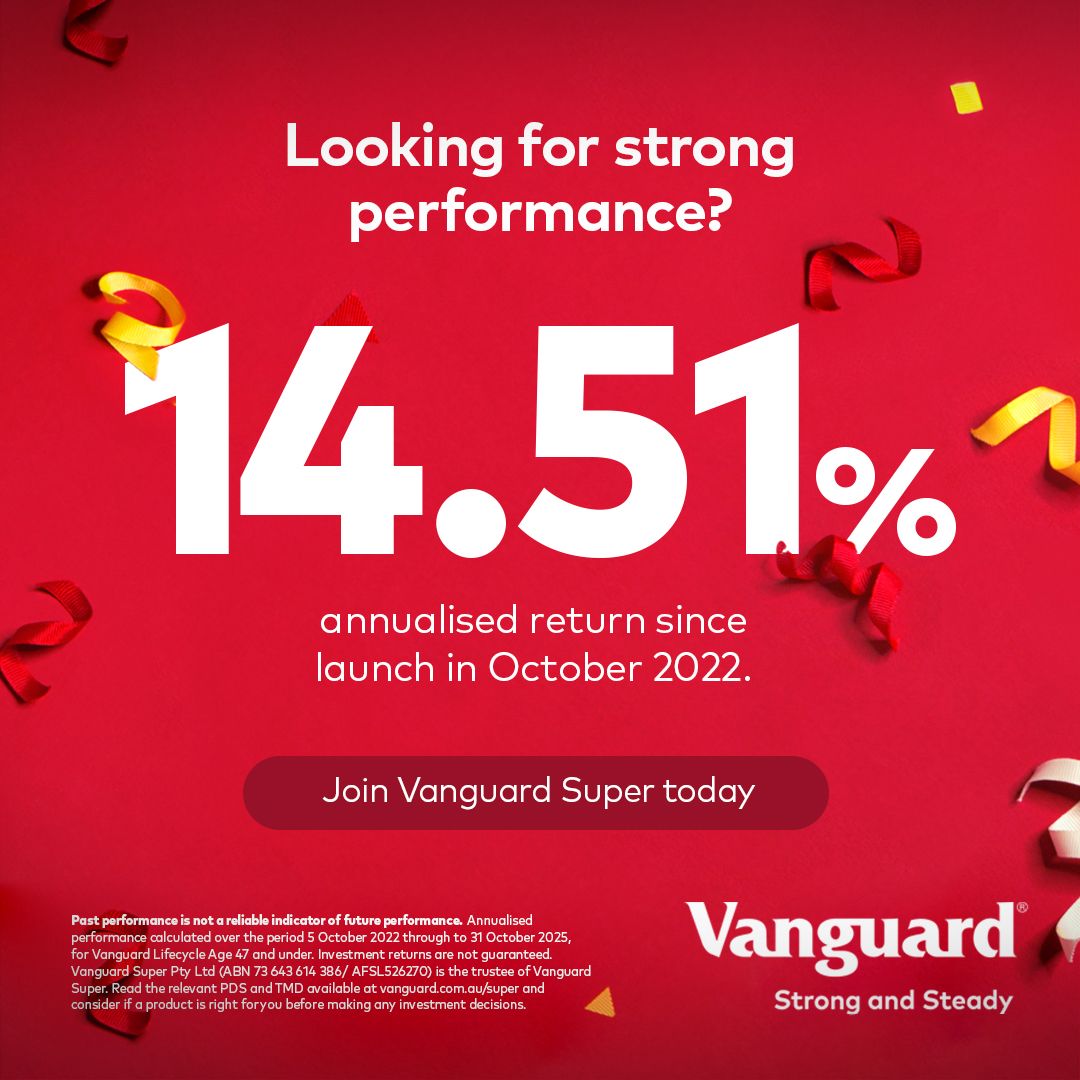 Vanguard Australia ad