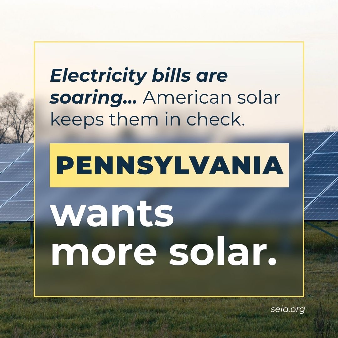 Solar Energy Industries Association ad