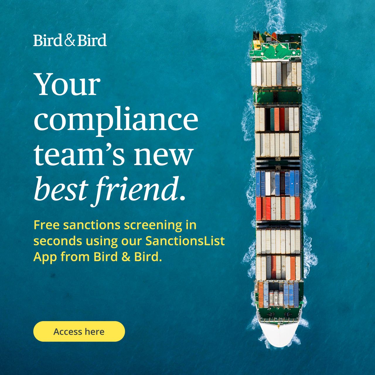 Bird & Bird ad