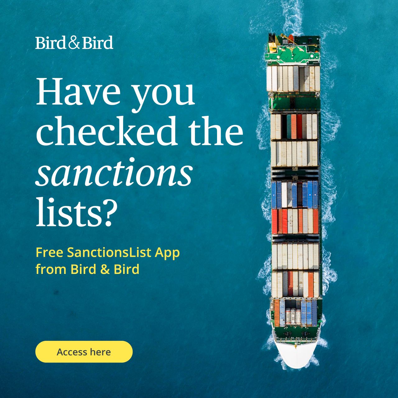Bird & Bird ad