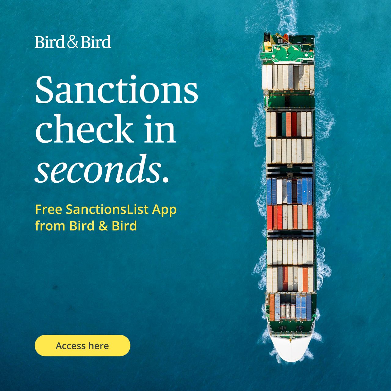 Bird & Bird ad