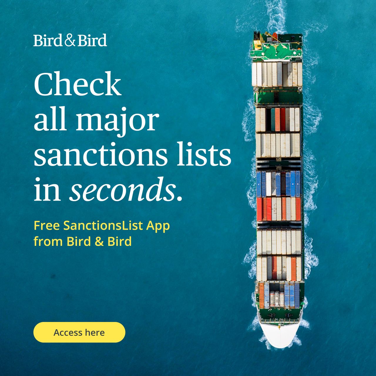 Bird & Bird ad