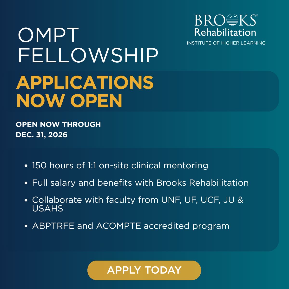 Brooks Rehabilitation ad