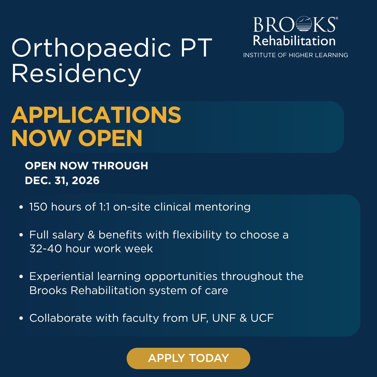 Brooks Rehabilitation ad