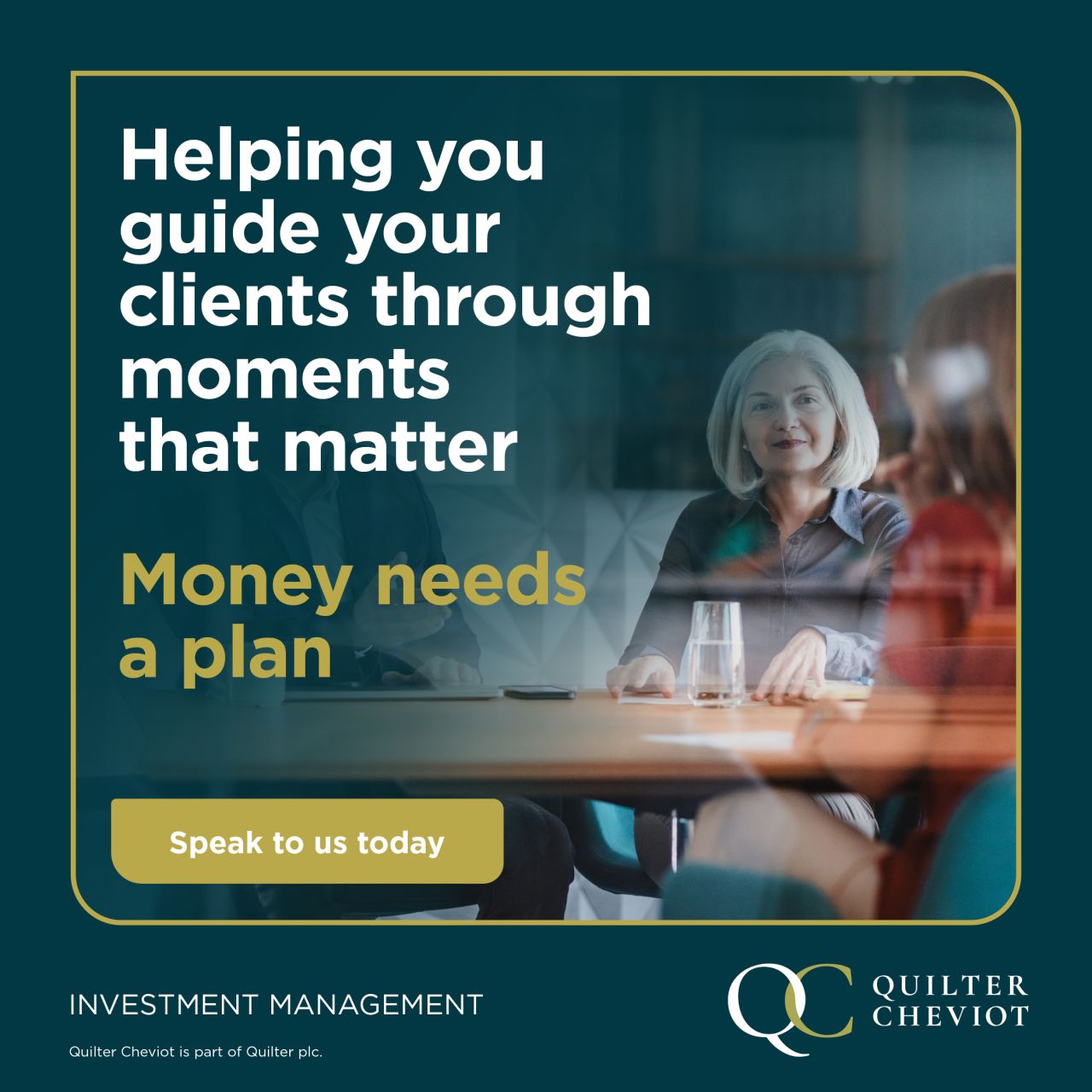 Quilter Cheviot ad