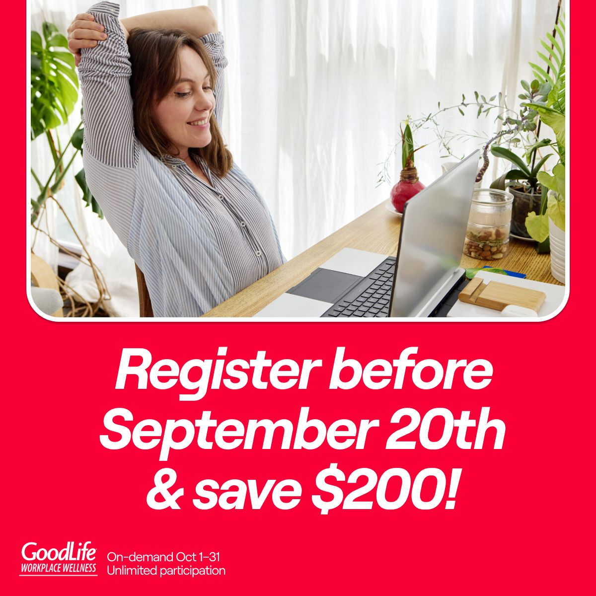 GoodLife Fitness ad
