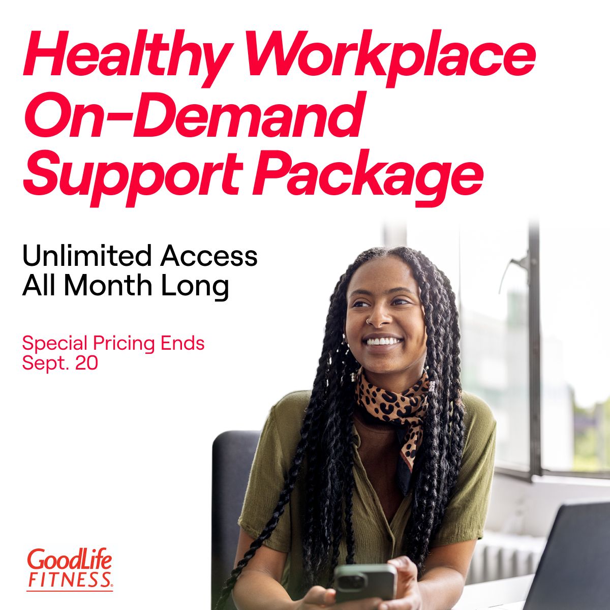 GoodLife Fitness ad