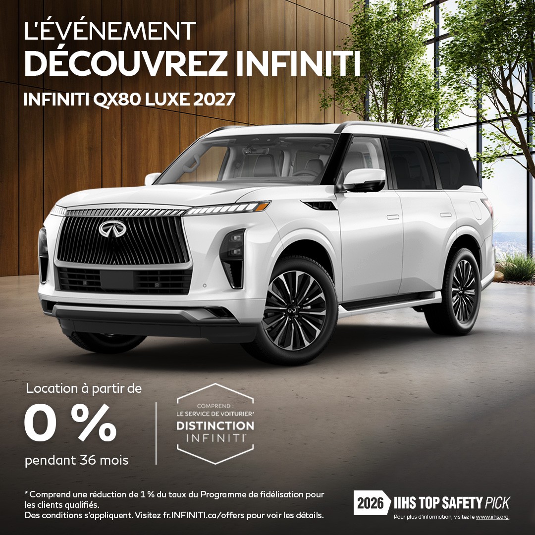 INFINITI Motor Company ad