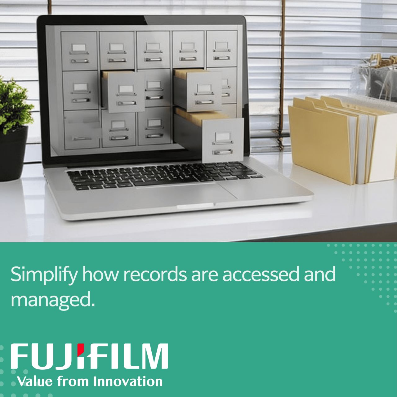 FUJIFILM Data Management Solutions ad