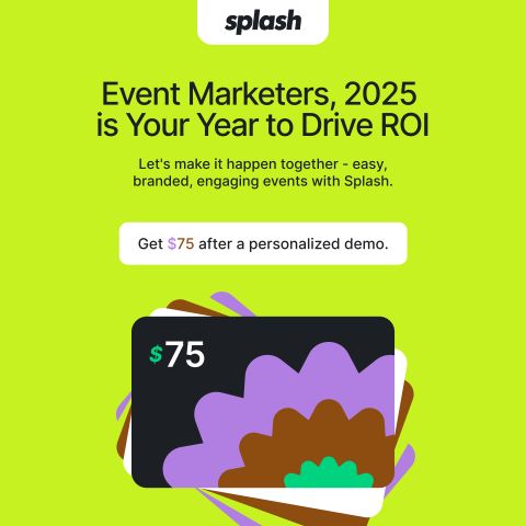 Splash (Now part of Cvent) ad