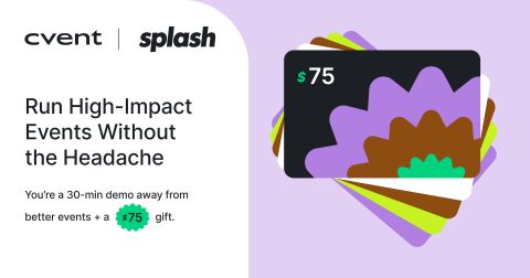 Splash (Now part of Cvent) ad