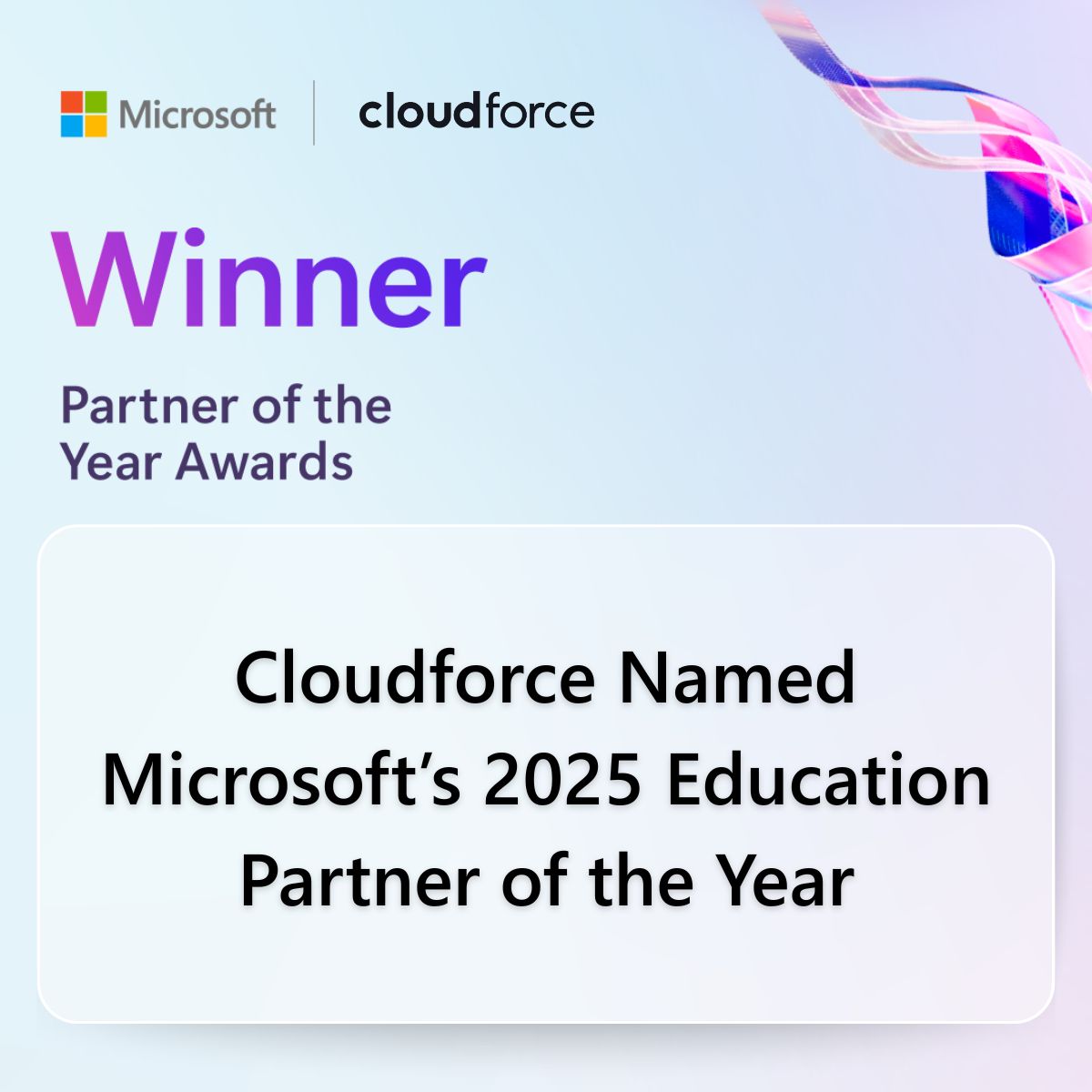 Cloudforce ad