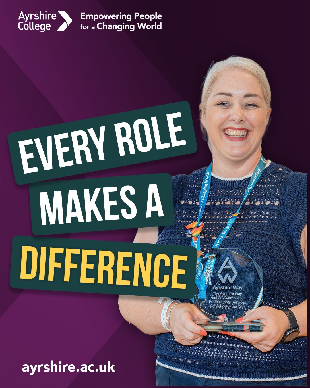 Ayrshire College ad