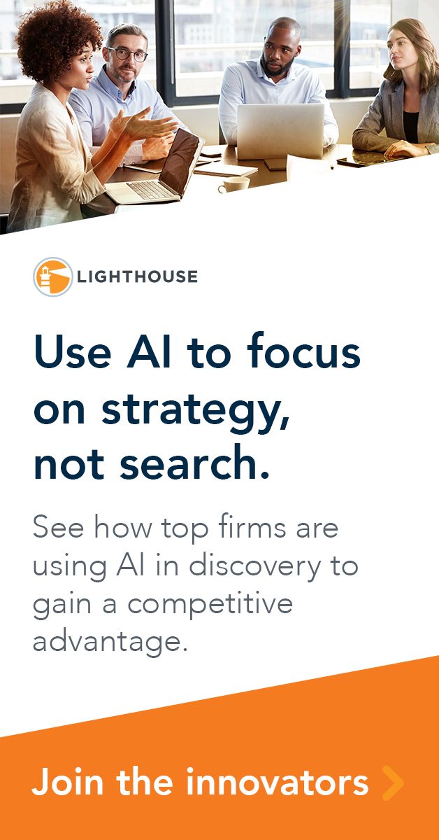Lighthouse ad