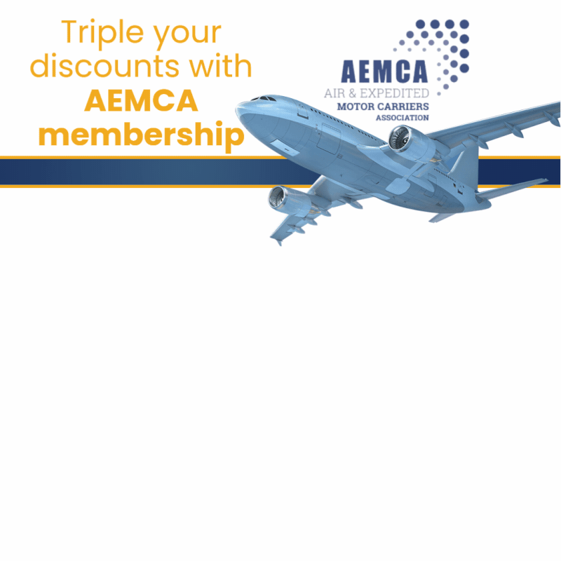 AEMCA (Air and Expedited Motor Carriers Association) ad