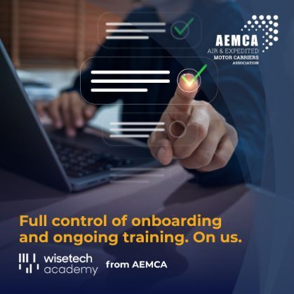 AEMCA (Air and Expedited Motor Carriers Association) ad