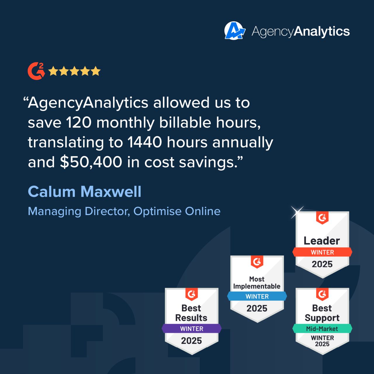 AgencyAnalytics ad